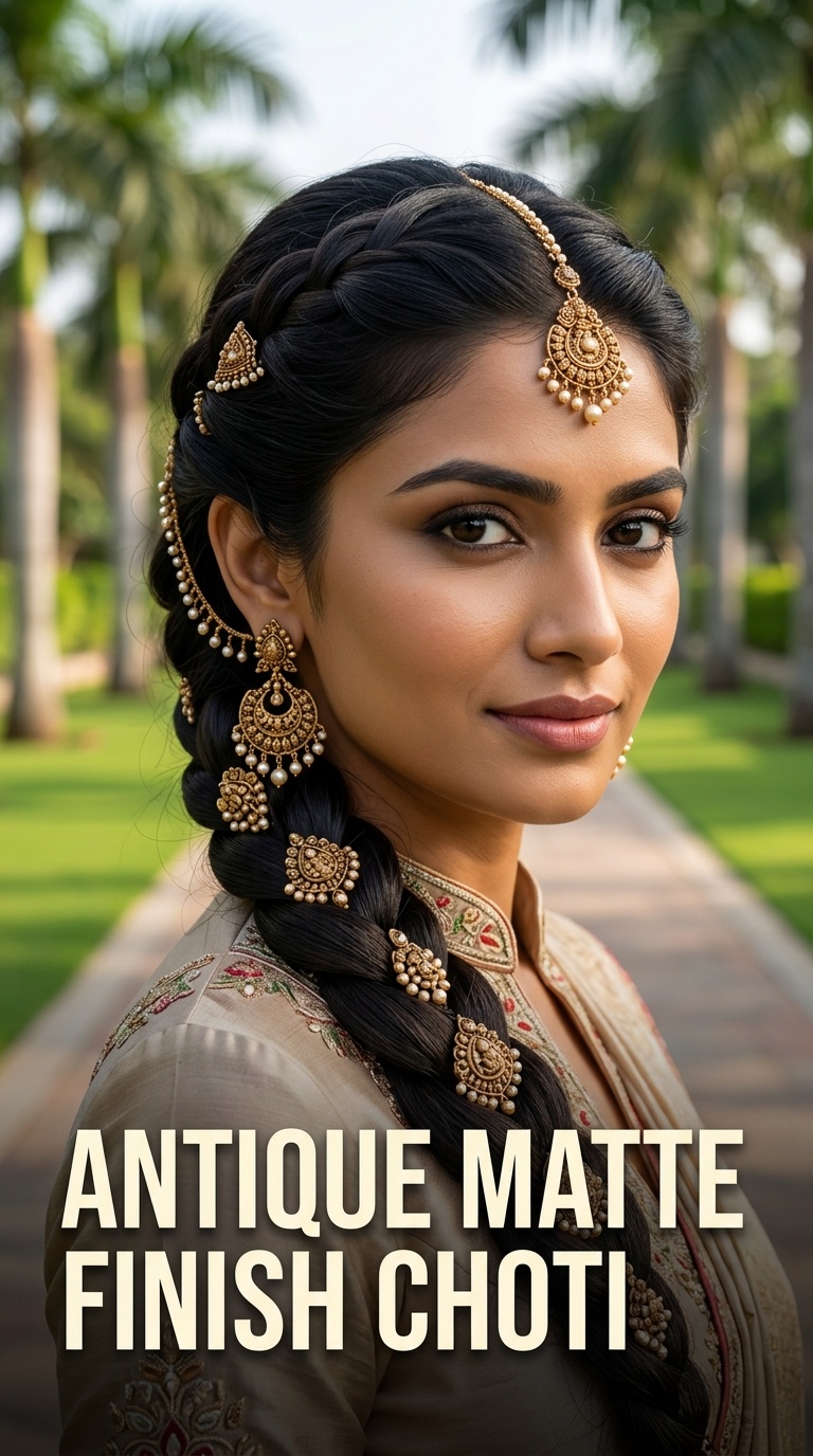 Antique Matte Finish Choti