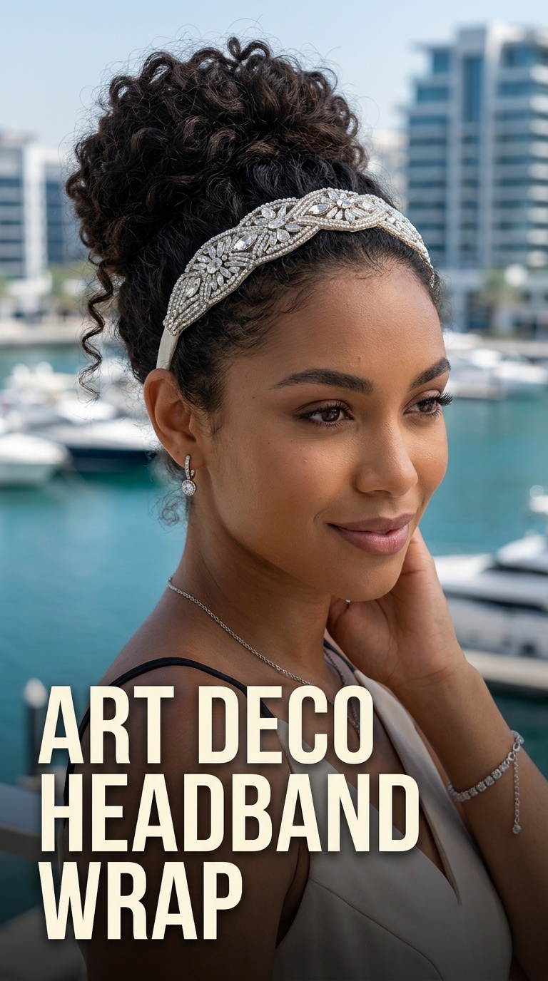 Art Deco Headband Wrap