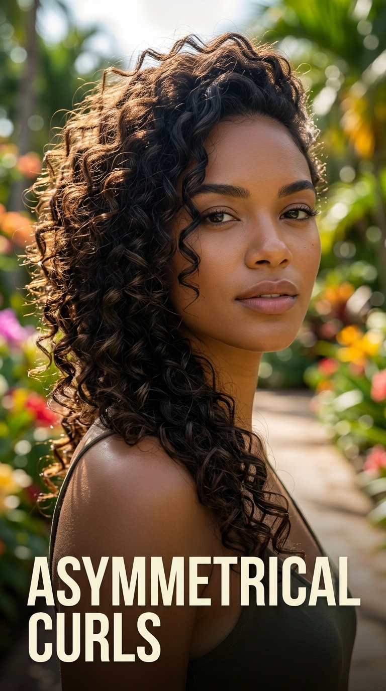 Asymmetrical Curls