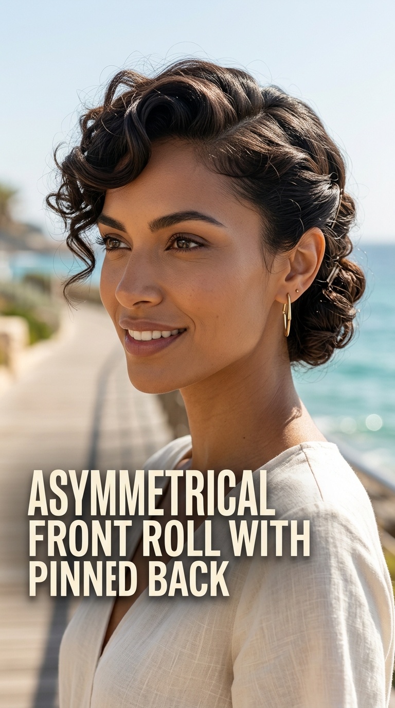 Asymmetrical Front Roll with Pinned Back