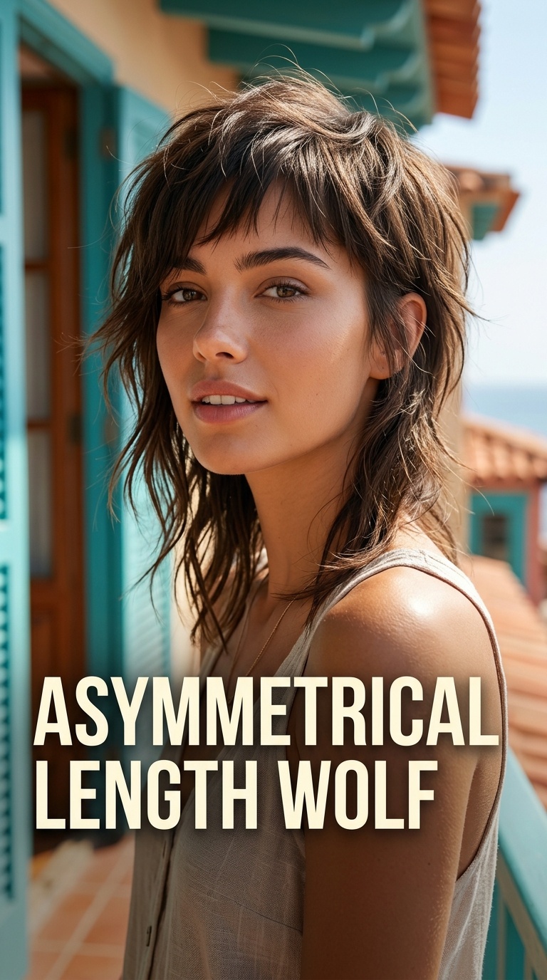 Asymmetrical Length Wolf