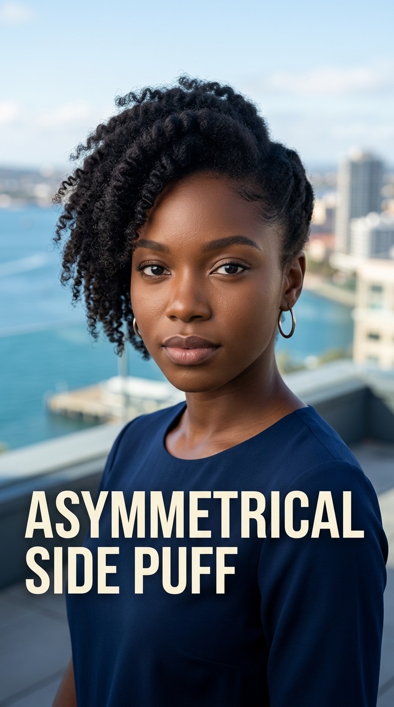 Asymmetrical Side Puff