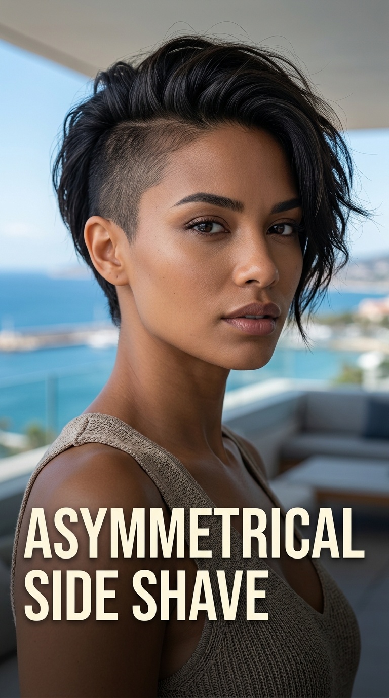 Asymmetrical Side Shave