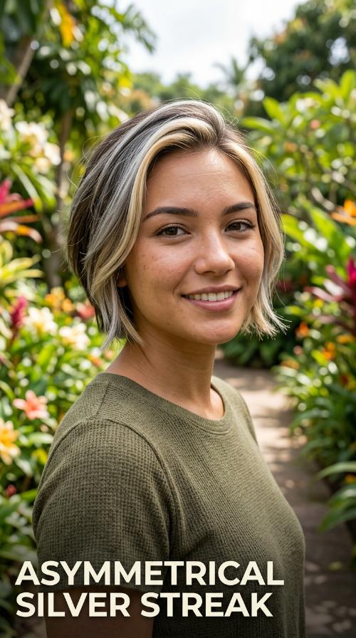 Asymmetrical Silver Streak