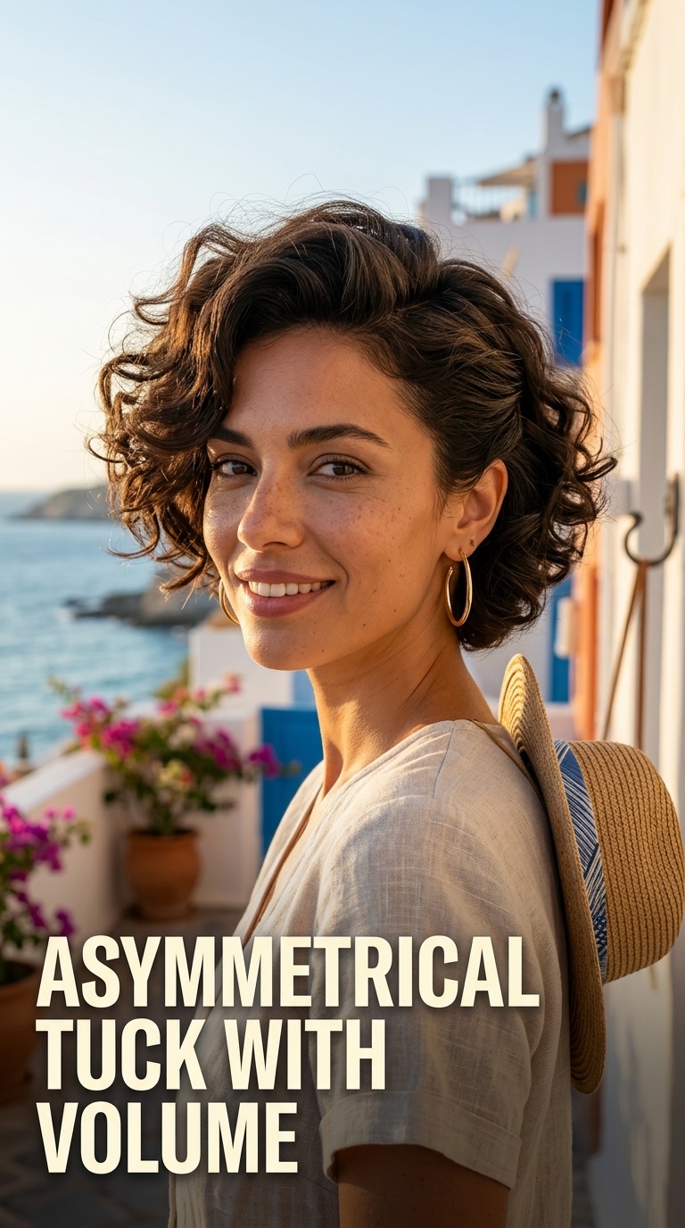 Asymmetrical Tuck with Volume