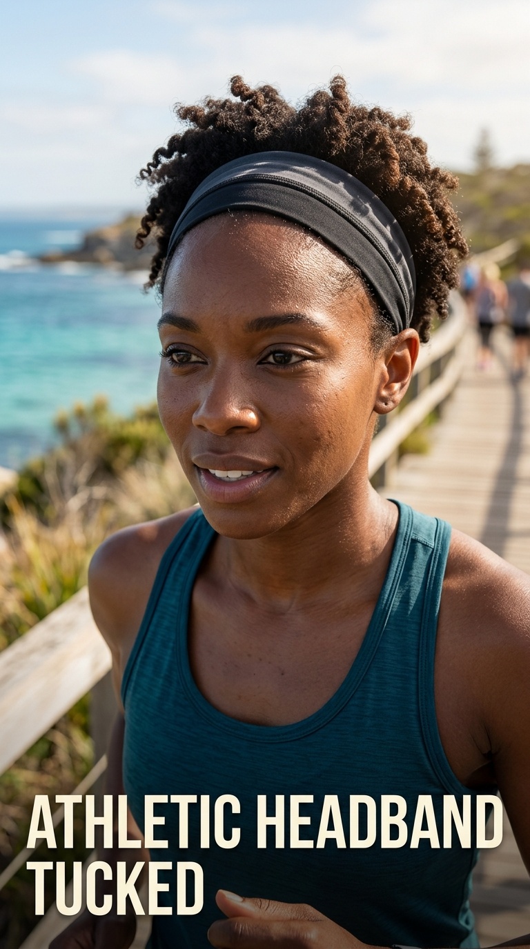 Athletic Headband Tucked