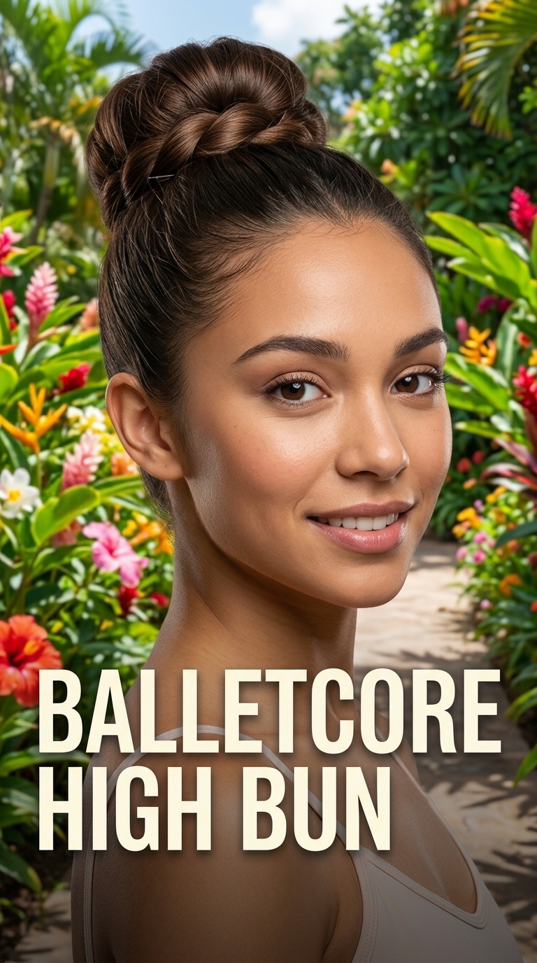 Balletcore High Bun