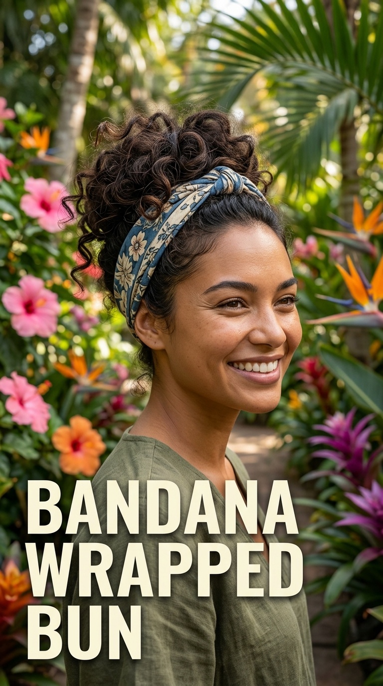 Bandana Wrapped Bun