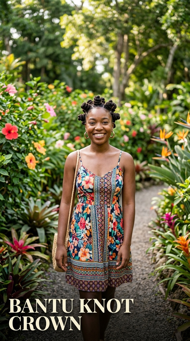 Bantu Knot Crown