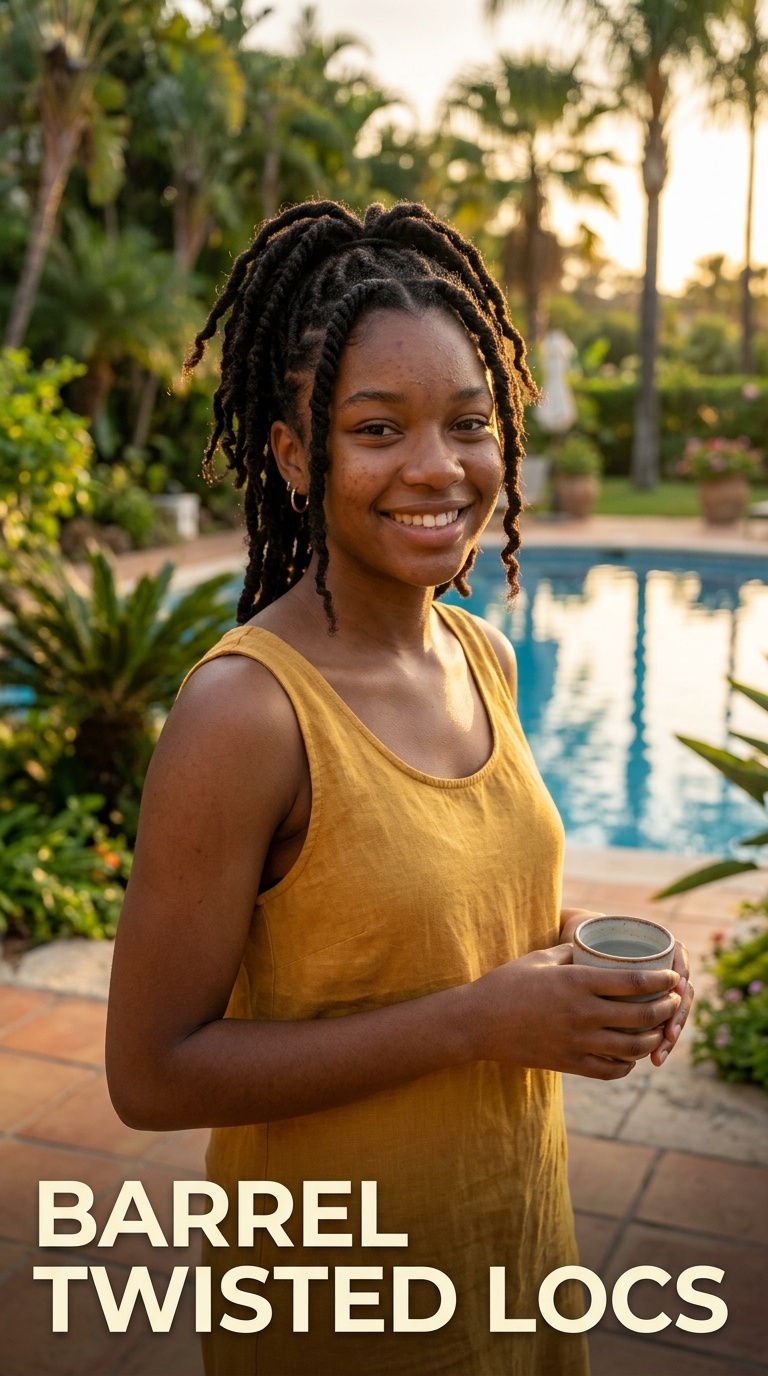 Barrel Twisted Locs