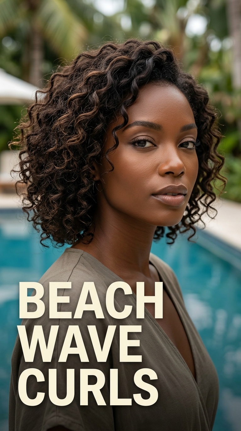 Beach Wave Curls