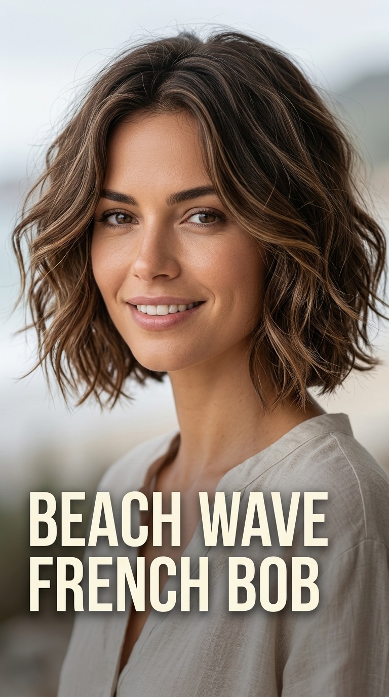 Beach Wave French Bob