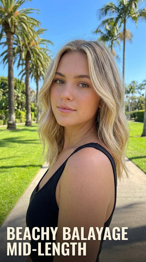 Beachy Balayage Mid-Length