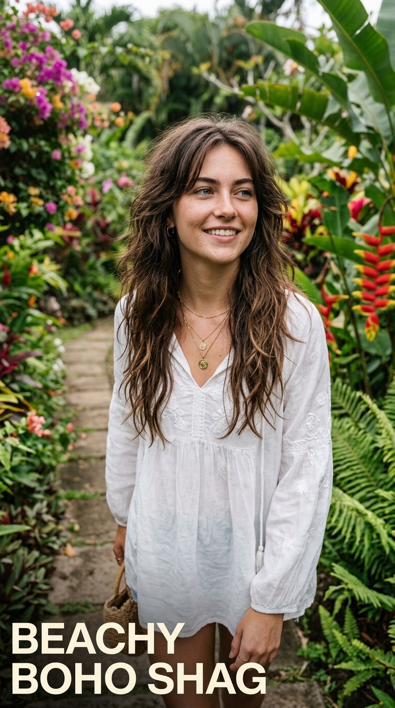 Beachy Boho Shag