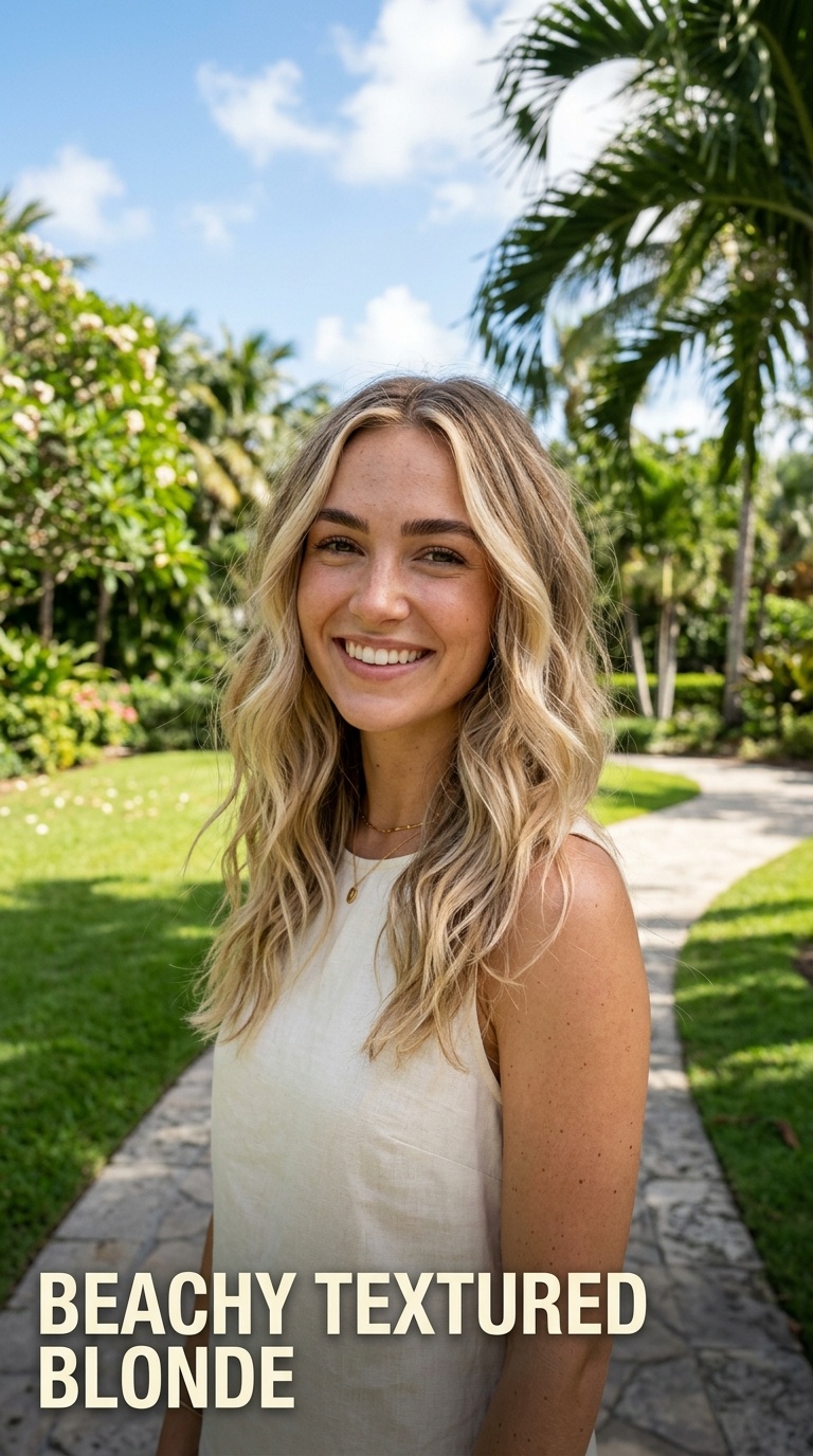 Beachy Textured Blonde