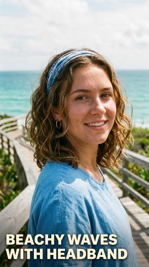 Beachy Waves with Headband