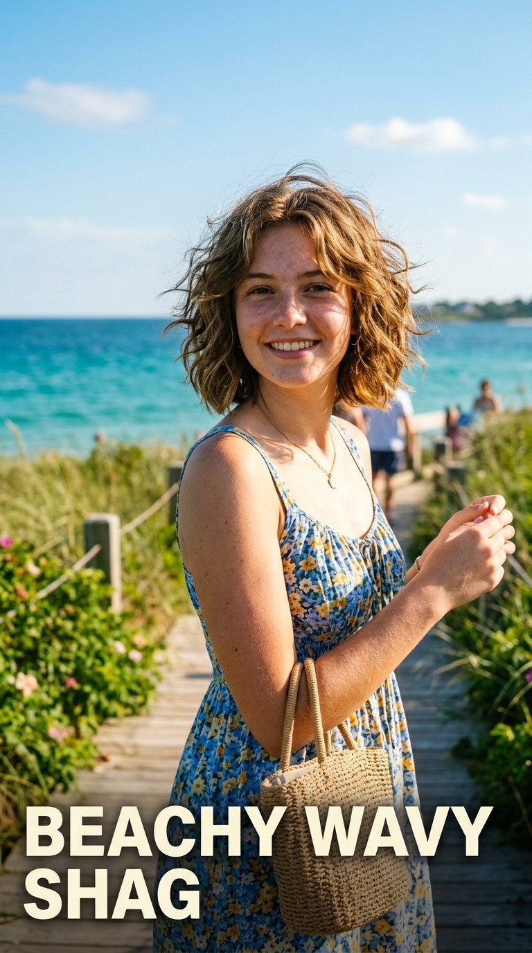 Beachy Wavy Shag
