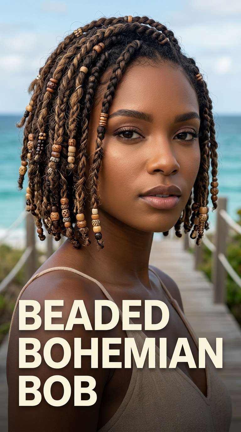 Beaded Bohemian Bob