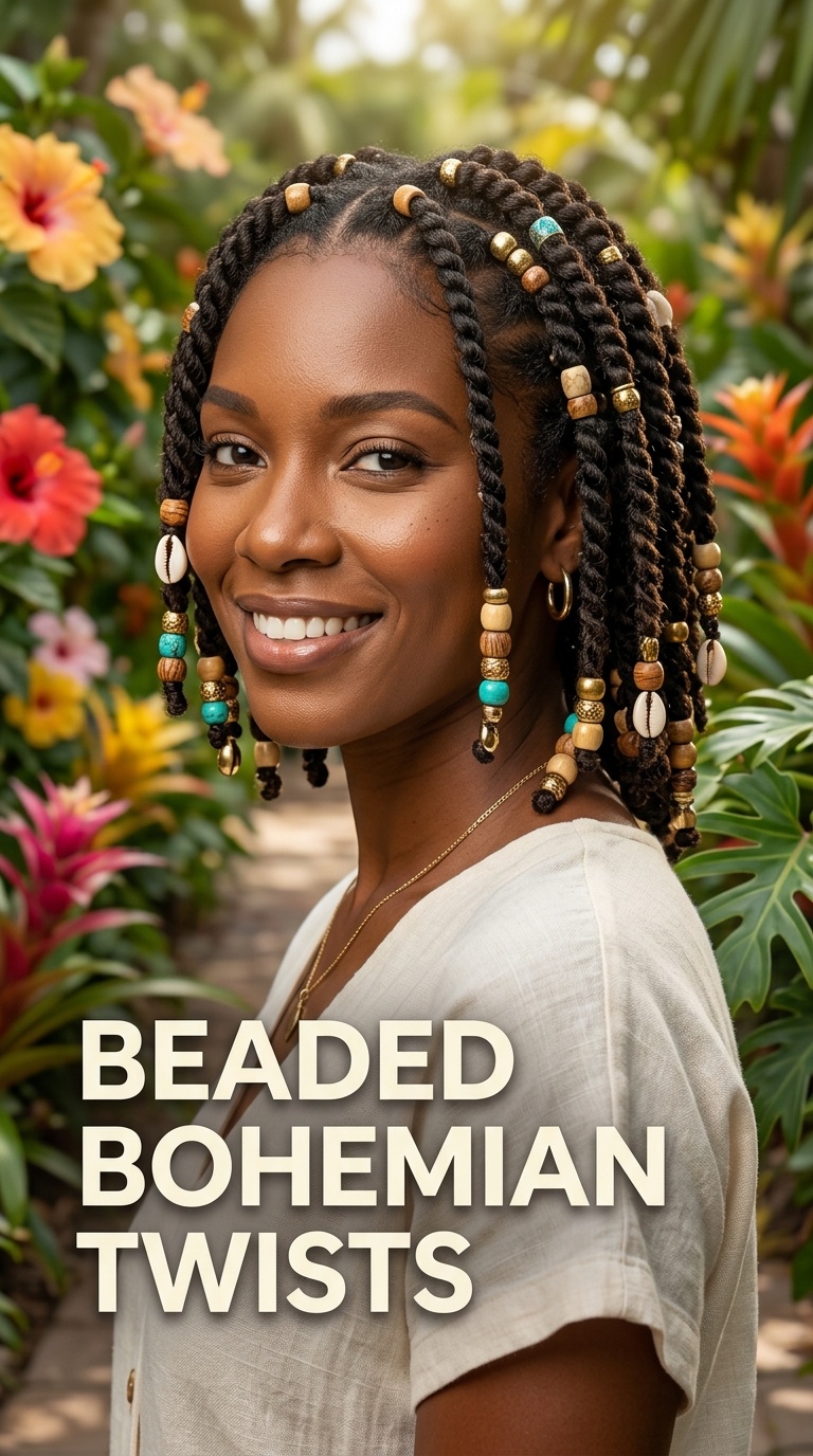 Beaded Bohemian Twists