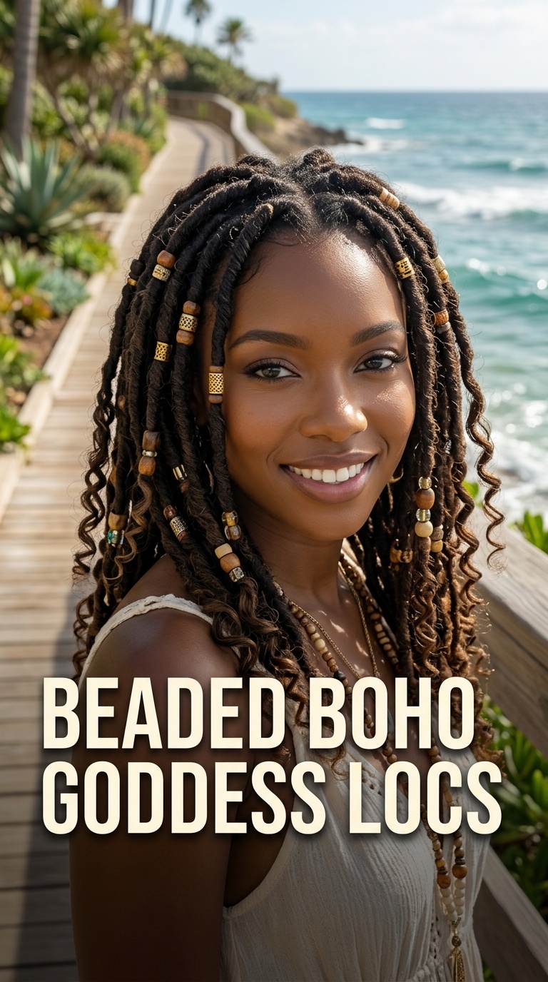 Beaded Boho Goddess Locs