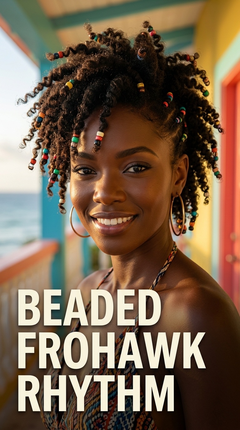 Beaded Frohawk Rhythm