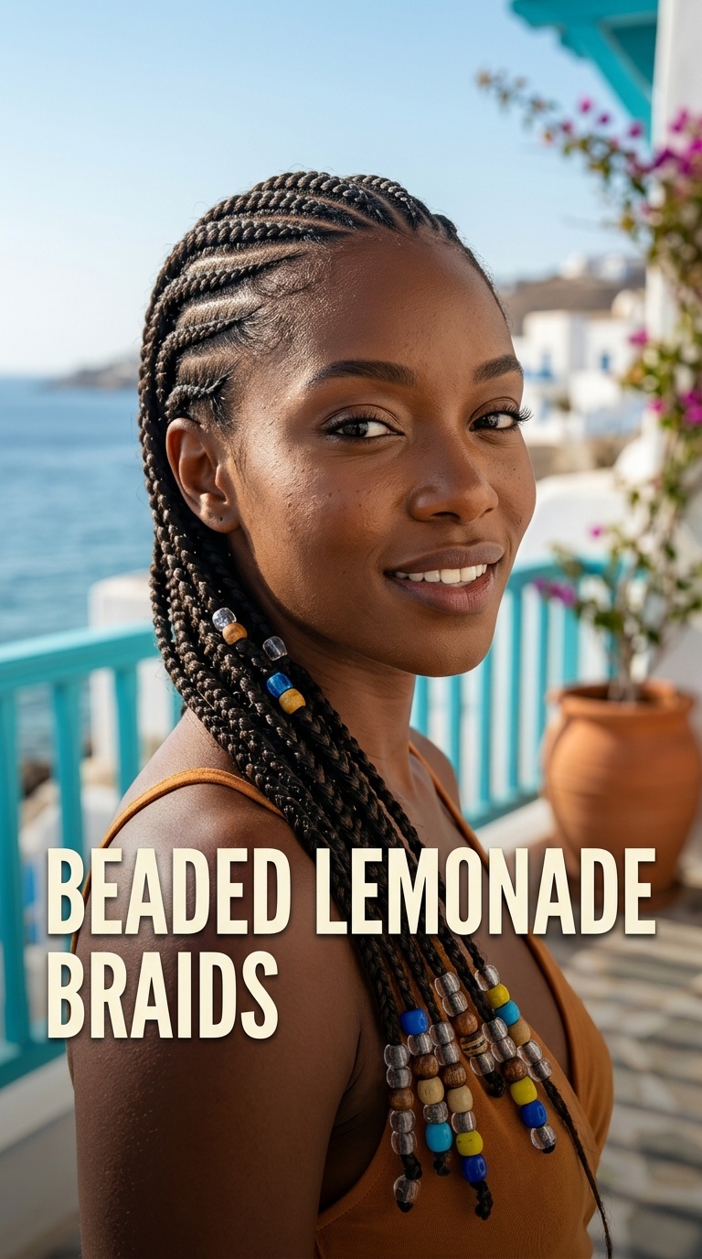 Beaded Lemonade Braids