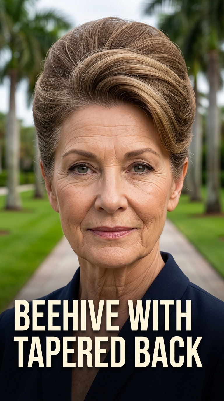 Beehive with Tapered Back