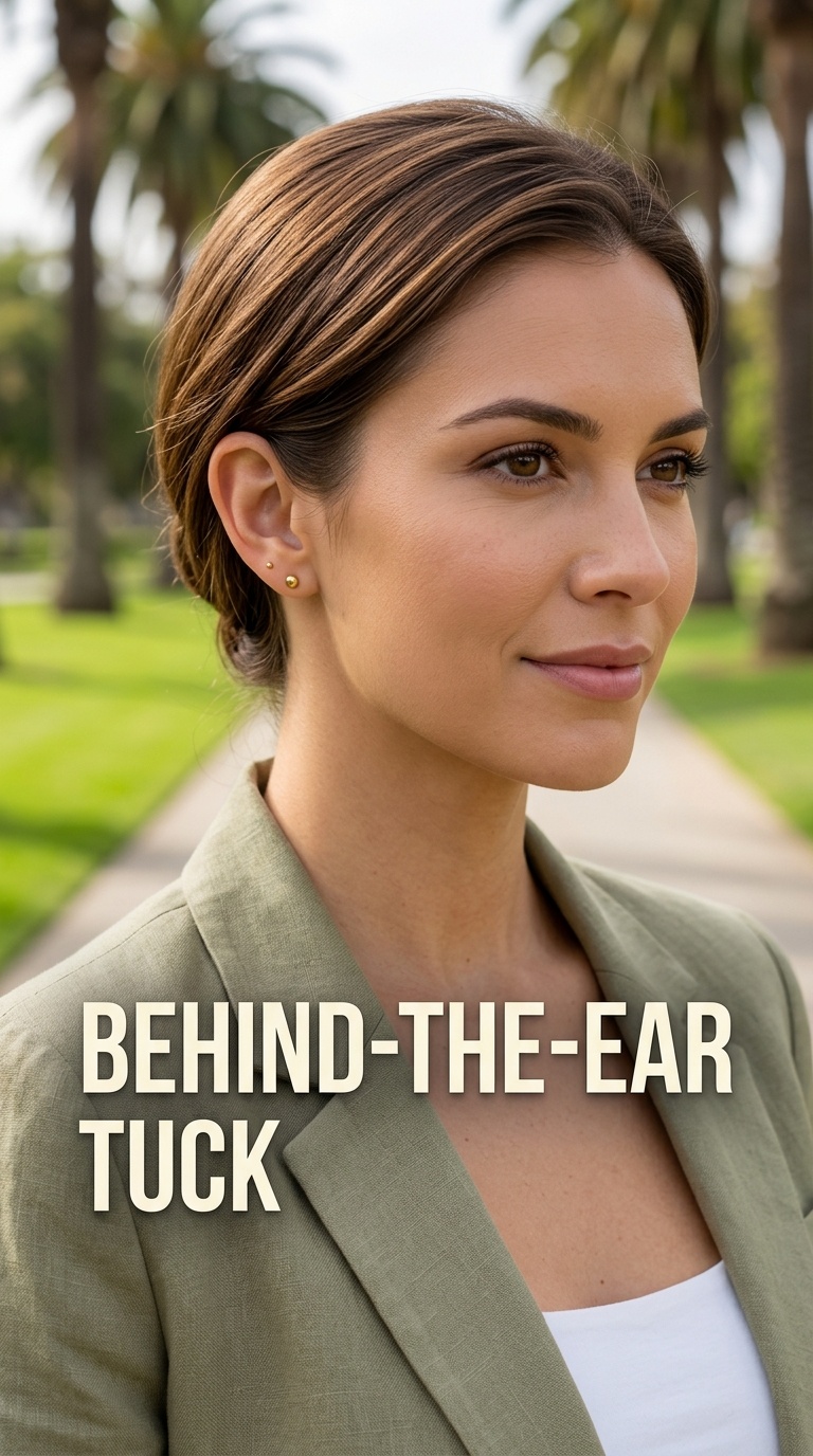 Behind-the-Ear Tuck