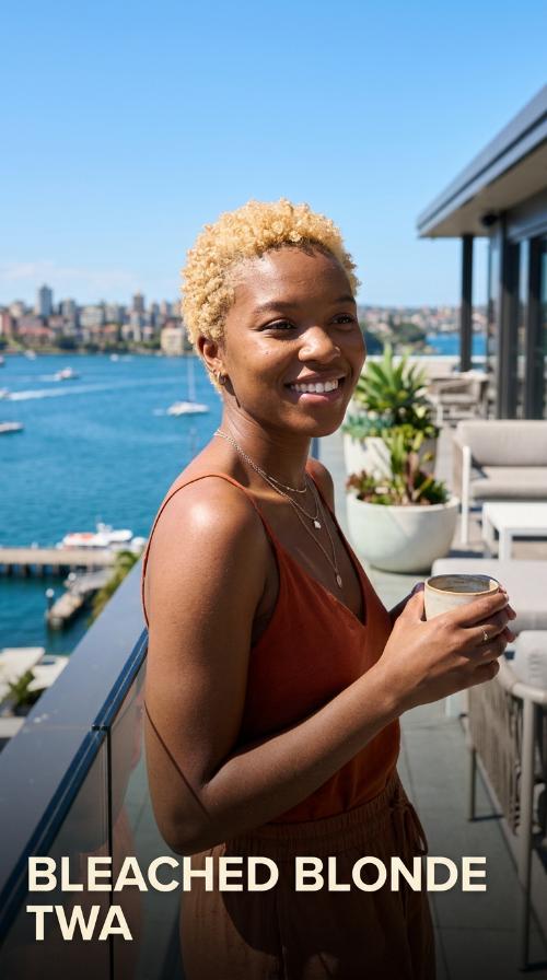 Bleached Blonde TWA