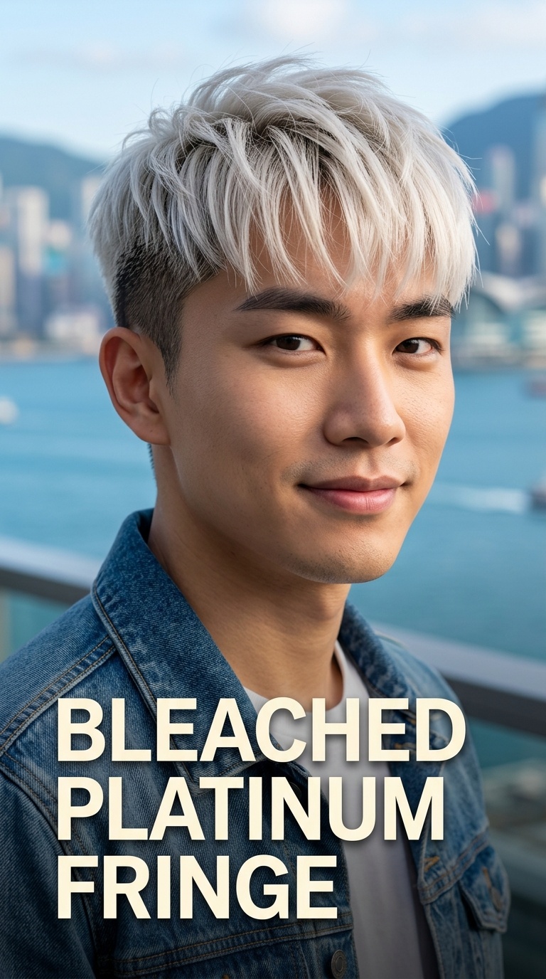 Bleached Platinum Fringe