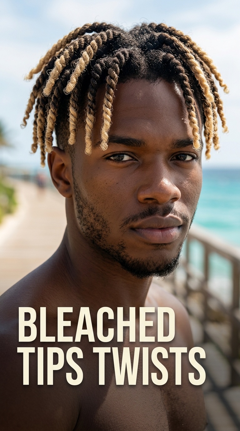 Bleached Tips Twists