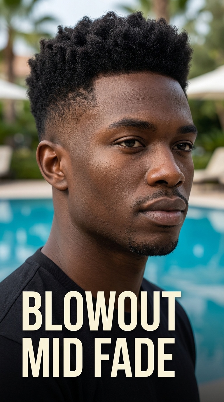 Blowout Mid Fade