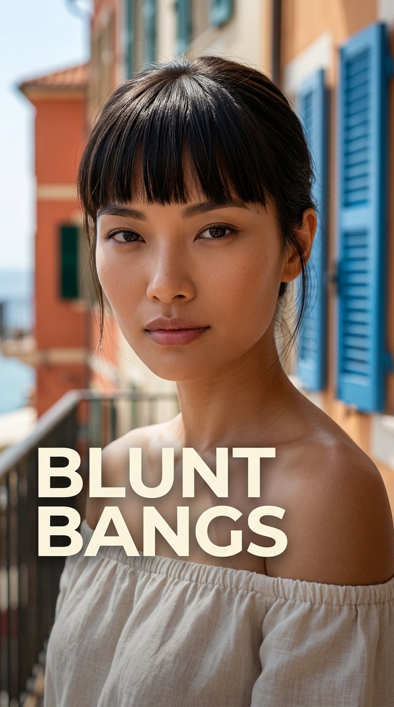 Blunt Bangs