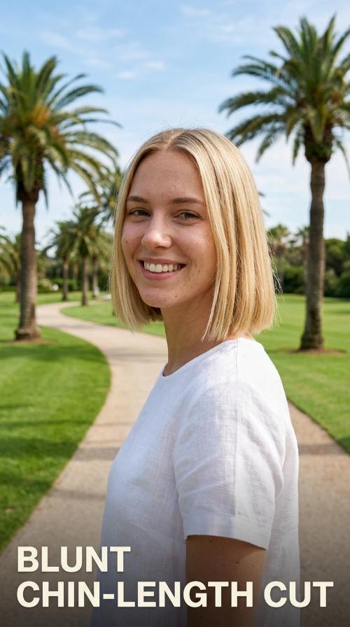 Blunt Chin-Length Cut