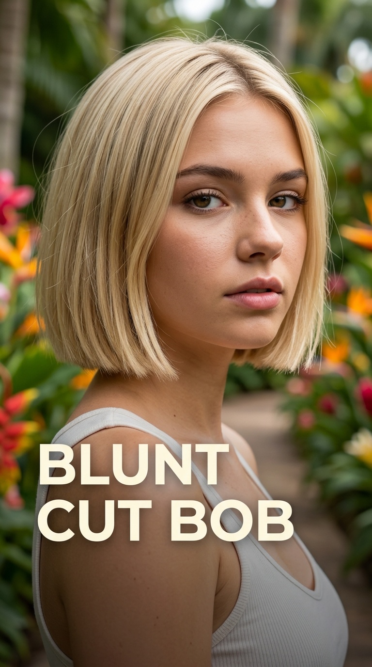 Blunt Cut Bob