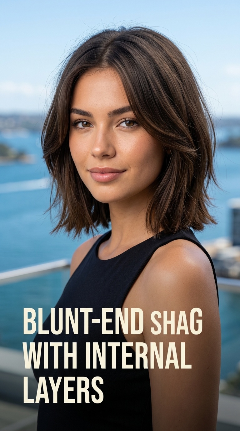 Blunt-End Shag with Internal Layers