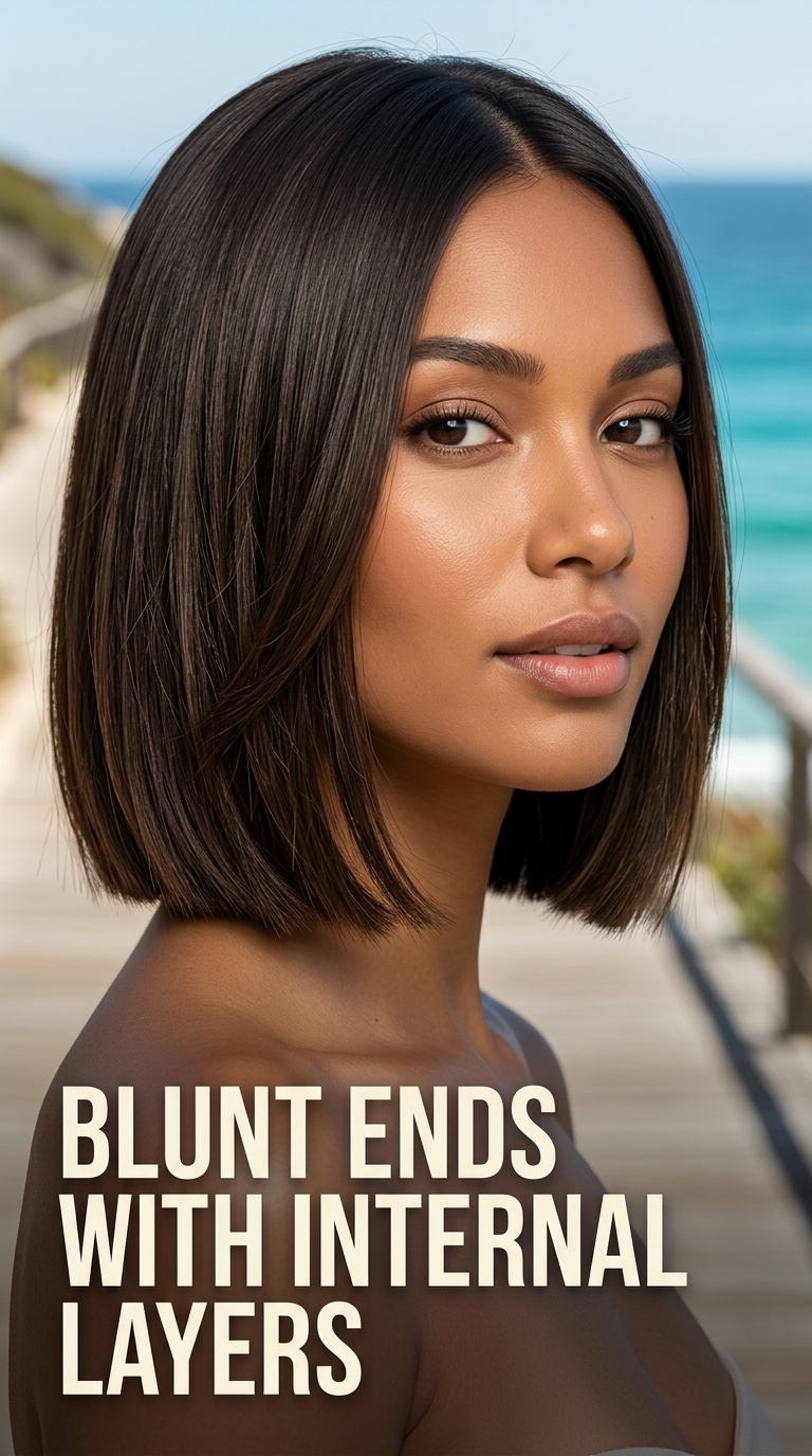 Blunt Ends with Internal Layers