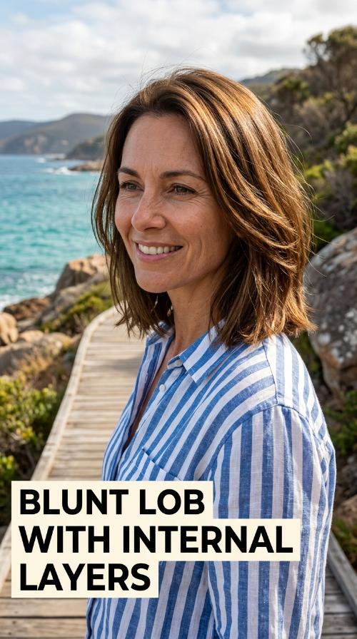 Blunt Lob with Internal Layers