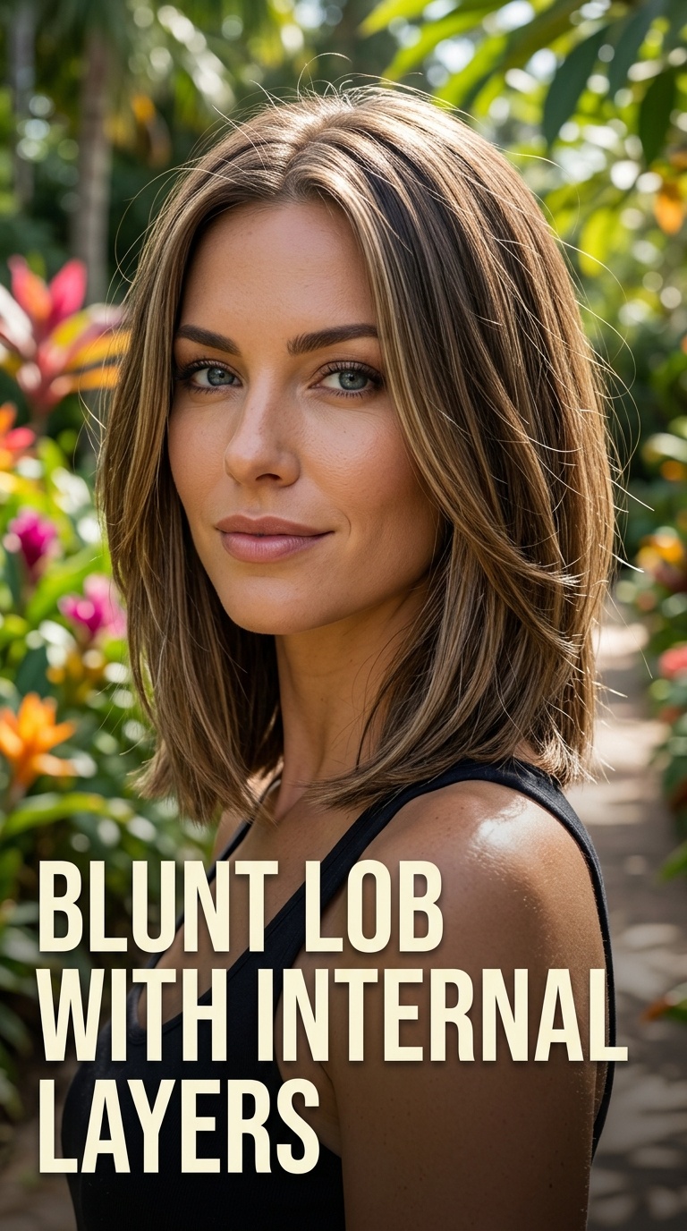 Blunt Lob with Internal Layers