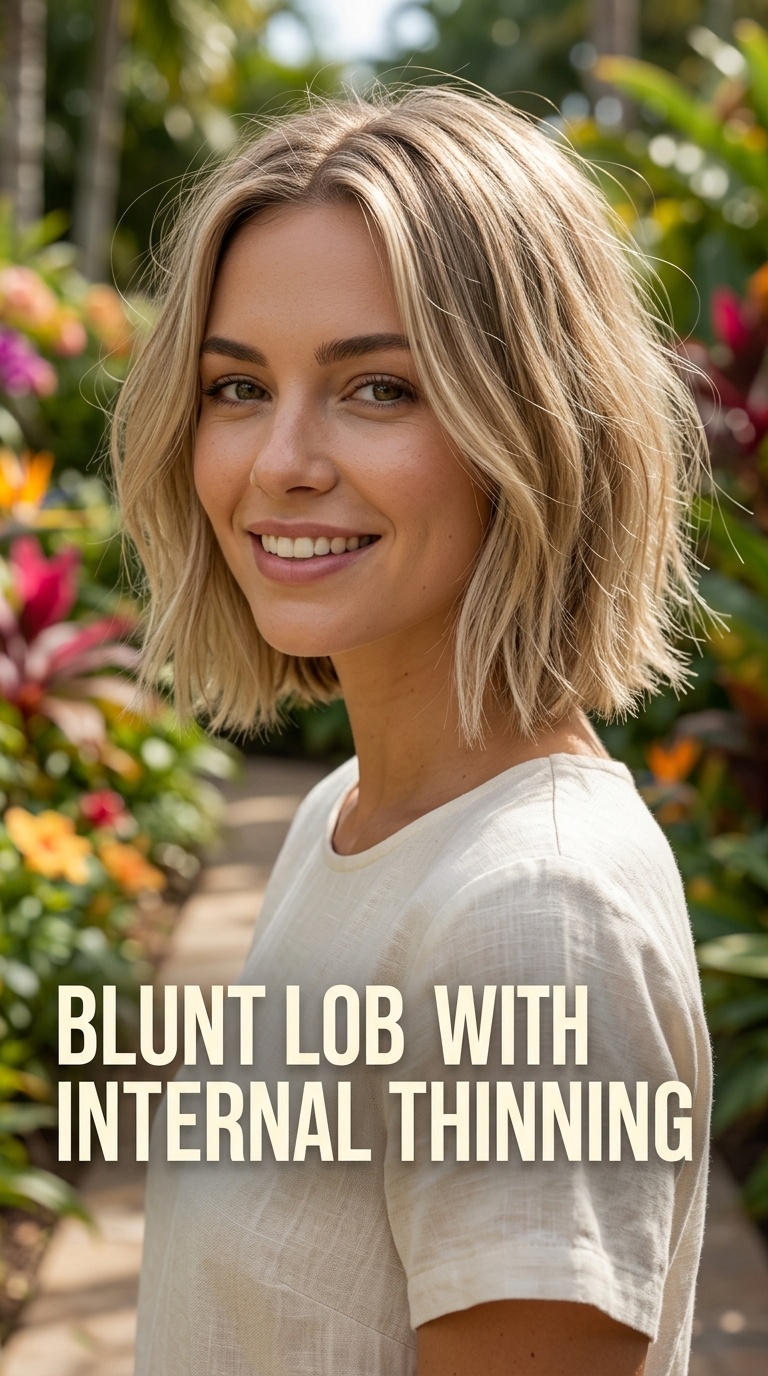 Blunt Lob with Internal Thinning