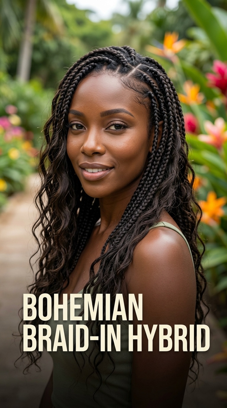 Bohemian Braid-In Hybrid