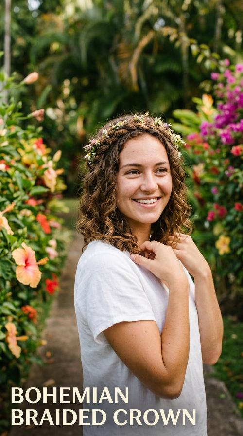 Bohemian Braided Crown