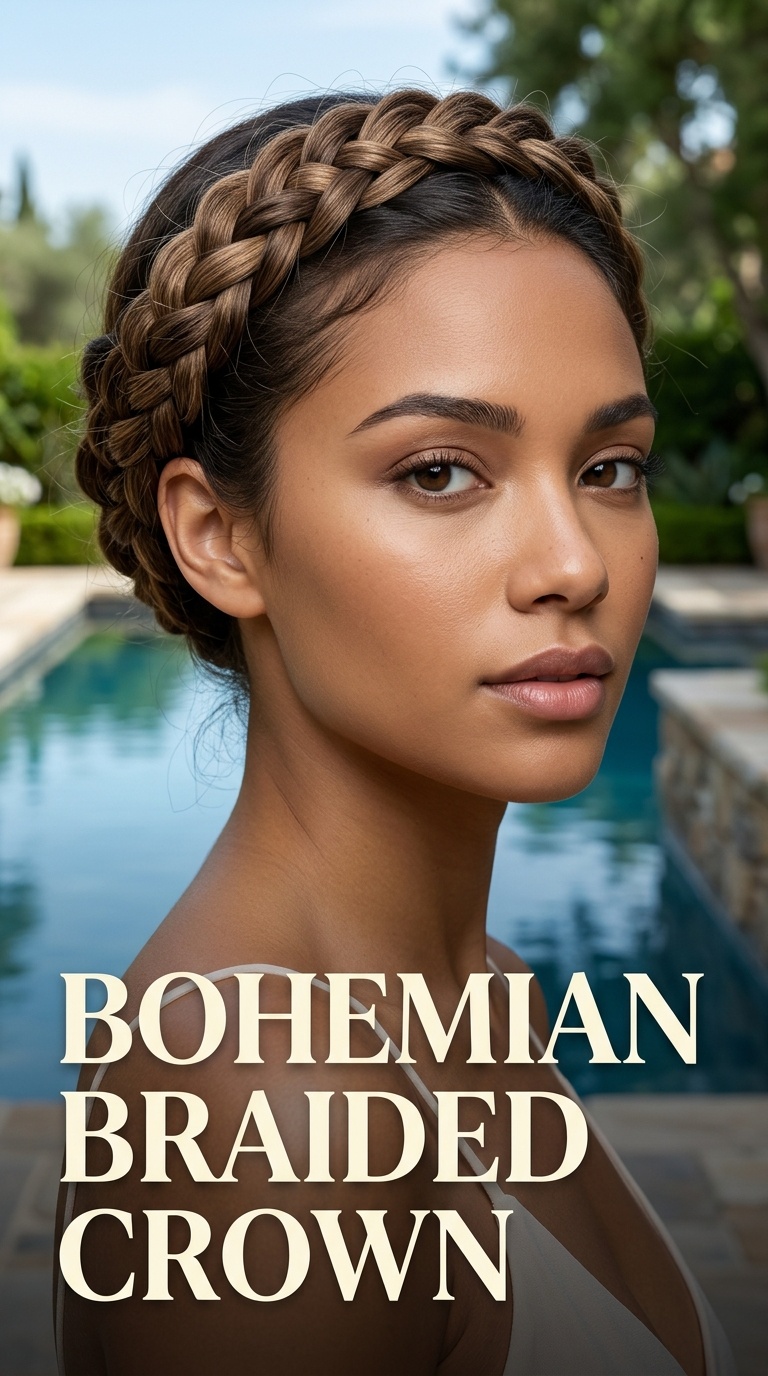 Bohemian Braided Crown