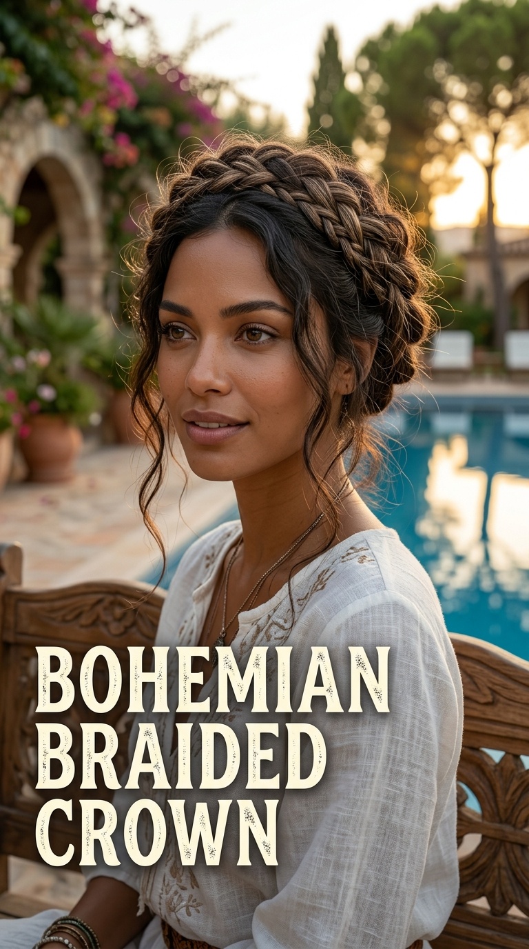 Bohemian Braided Crown
