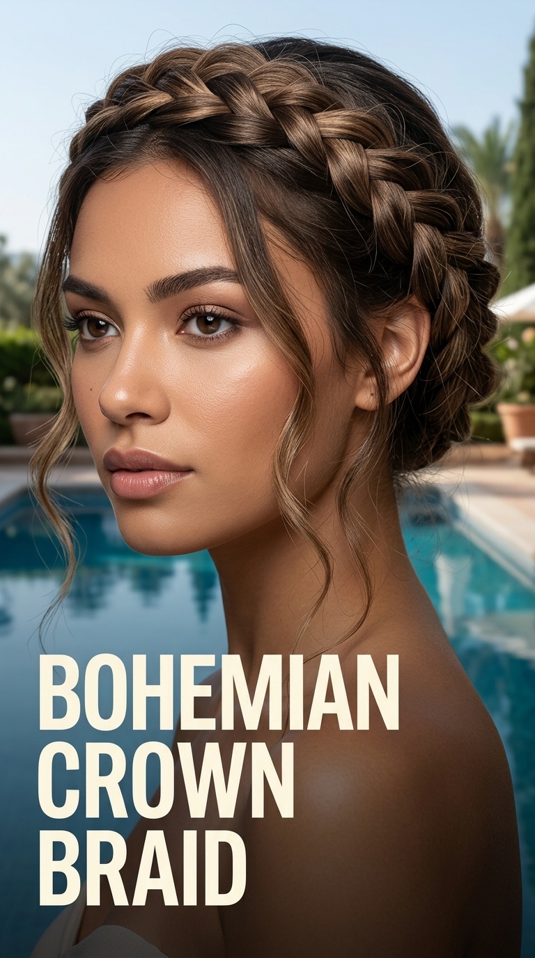 Bohemian Crown Braid