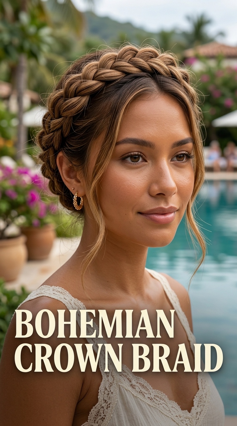 Bohemian Crown Braid
