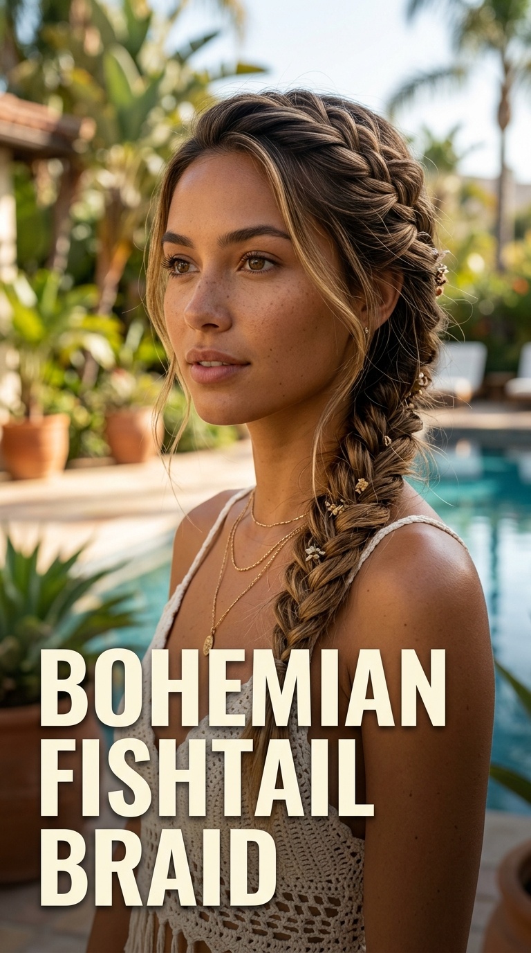 Bohemian Fishtail Braid