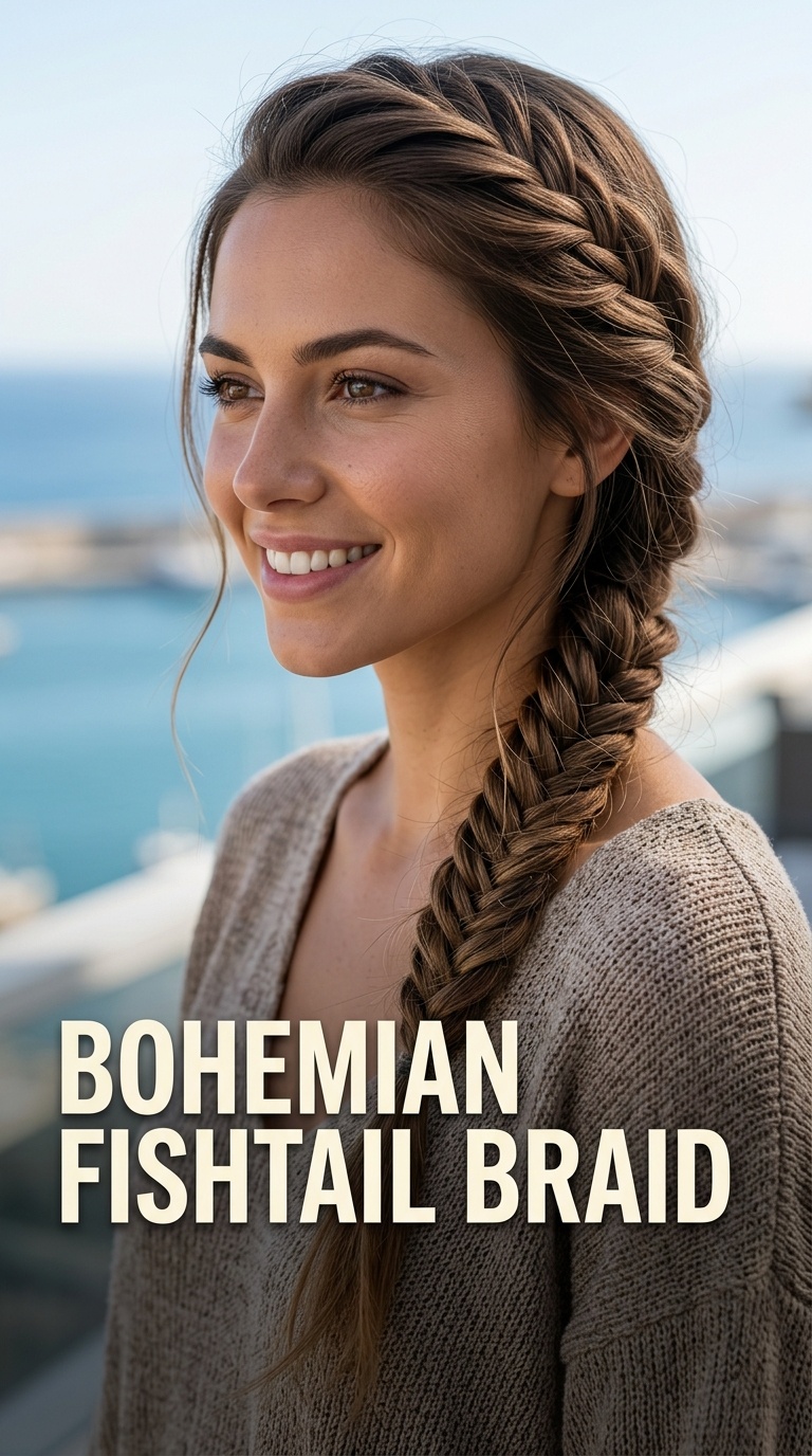 Bohemian Fishtail Braid
