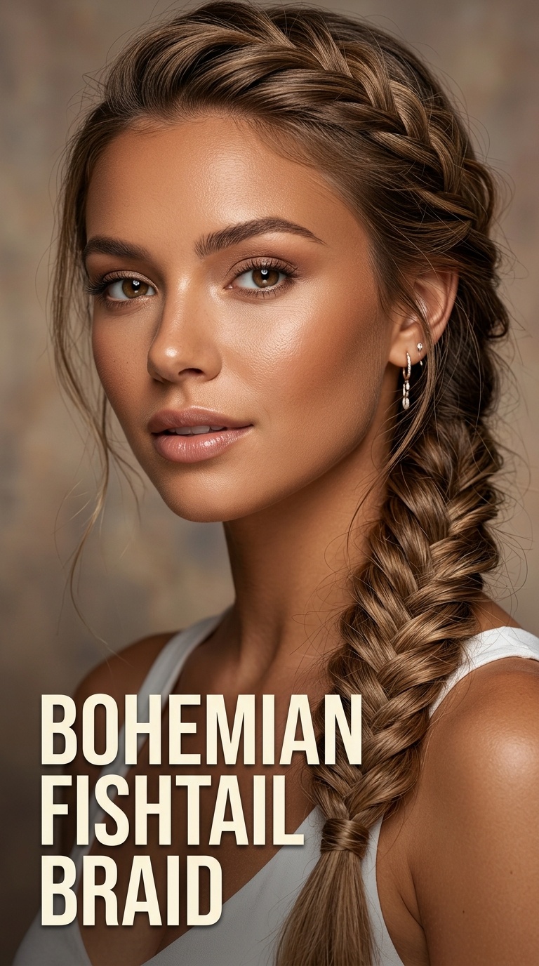 Bohemian Fishtail Braid