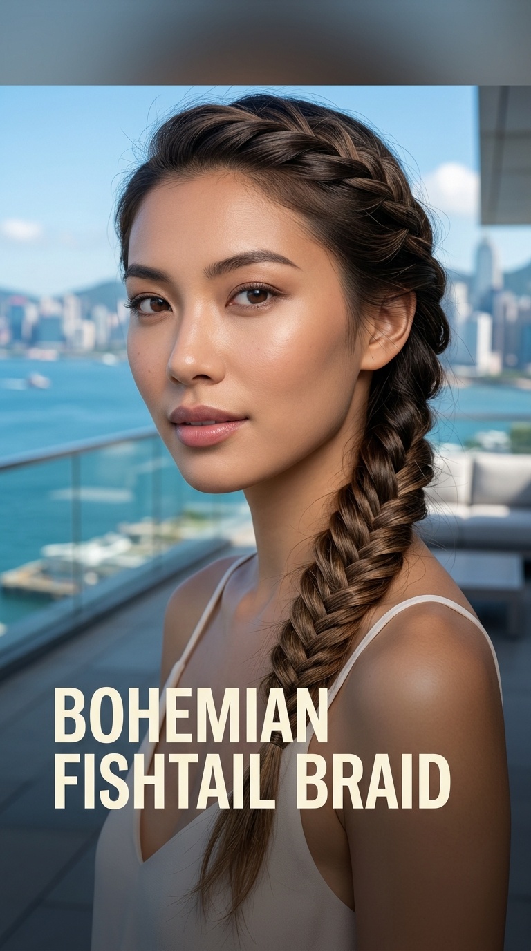Bohemian Fishtail Braid